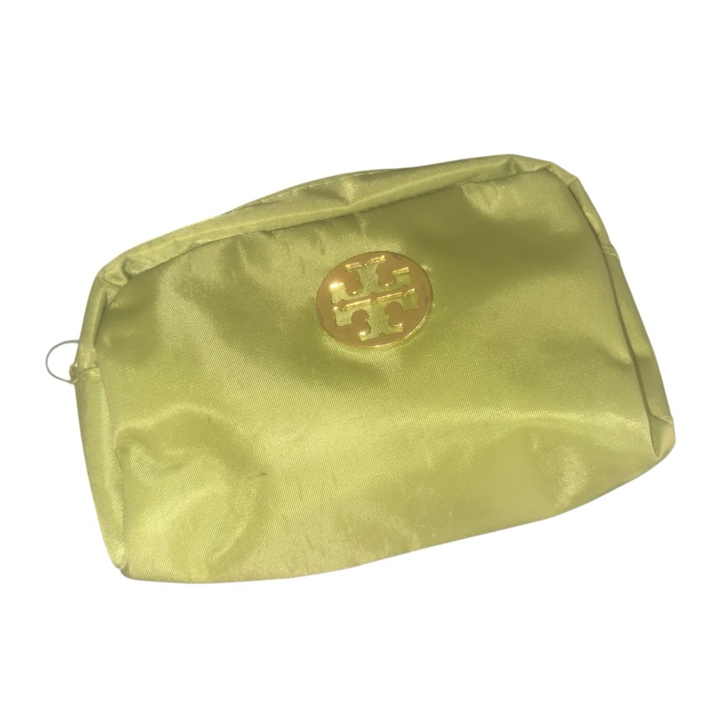 Tory Burch Lime Green Cosmetic Case